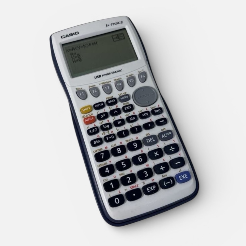Casio FX-9750GII Graphing Calculator College Algebra Math Statistics